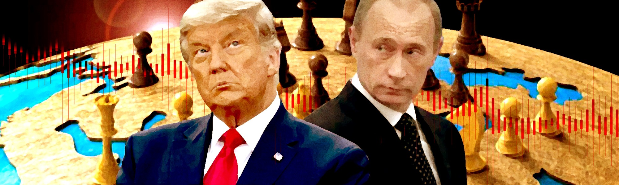 Trump propone cumbre con Putin mientras mercados caen y el oro brilla