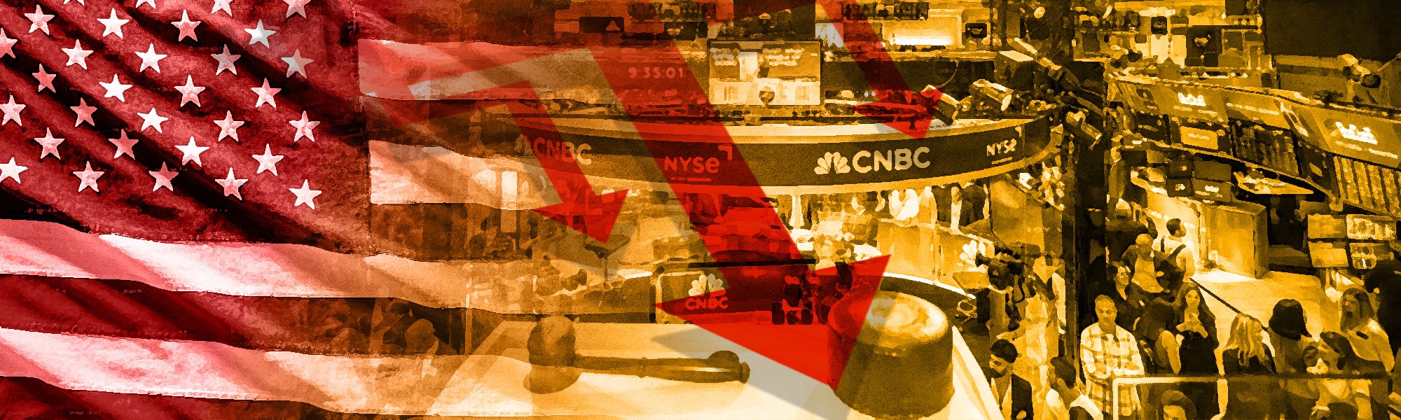 Wall Street retrocede y Asia se desploma