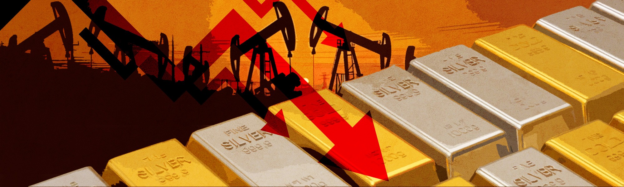 Mercados globales operan con cautela ante datos macro y caen materias primas