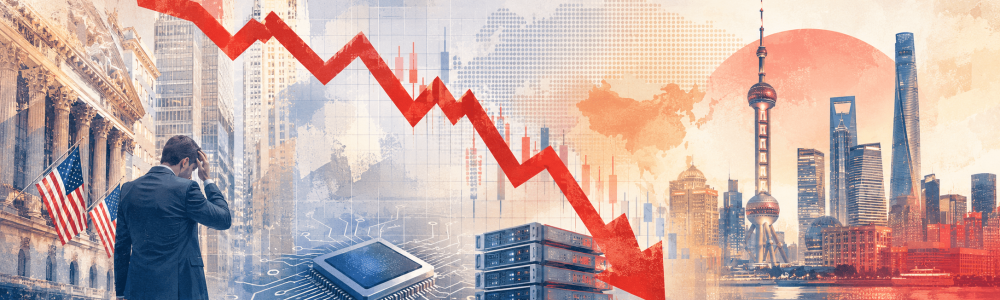 Desplome en la bolsa